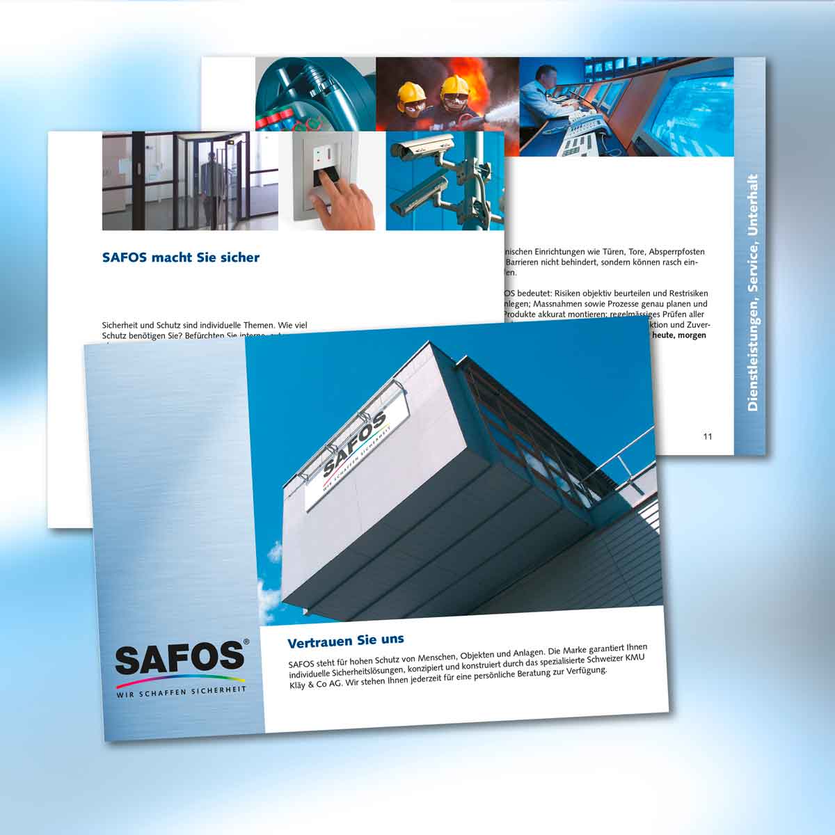SAFOS Image-Broschüre, Kley + Co